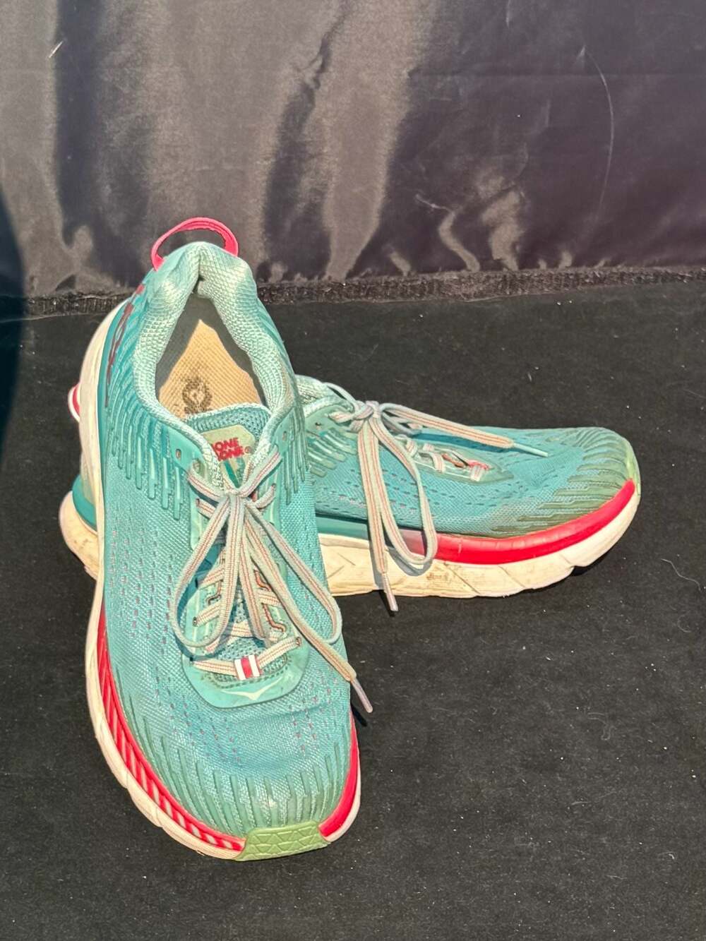 Hoka One One Clifton 5 Women's Running Shoes Turquoise Womens 10.5